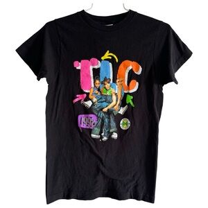 Cross Colours TLC 90s Inspired Band Tee Size XS